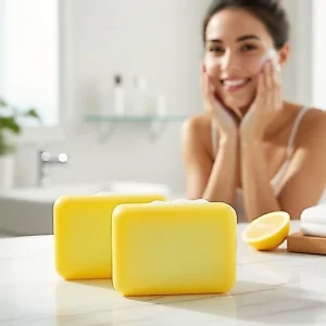 Lemon Kojic Acid Handmade Soap
