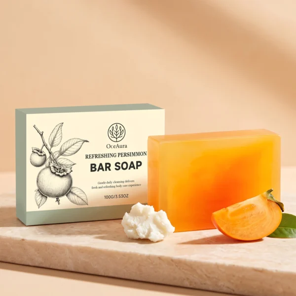 Moisturizing Persimmon Refreshing Soap Bar